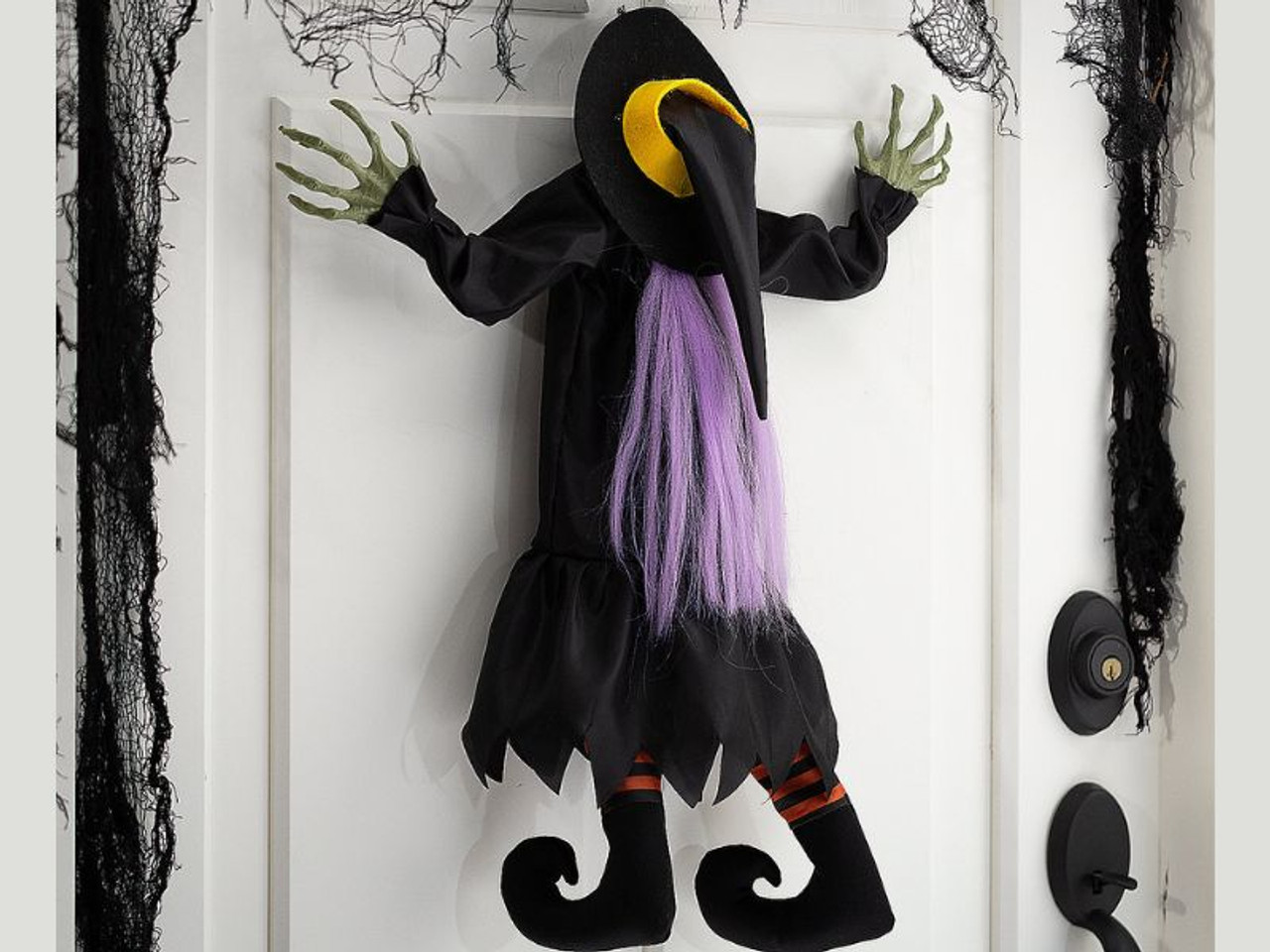 Hanging Animated Witch, 23 1/2" x 29 1/2"





