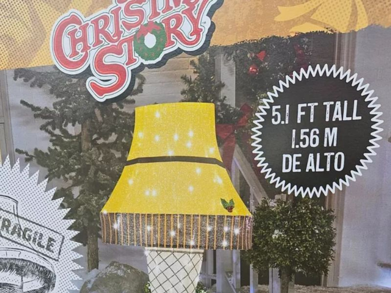 Christmas Story Leg Lamp