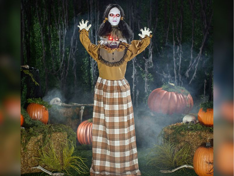 5 Ft Standing Creepy Woman Pop-Up 