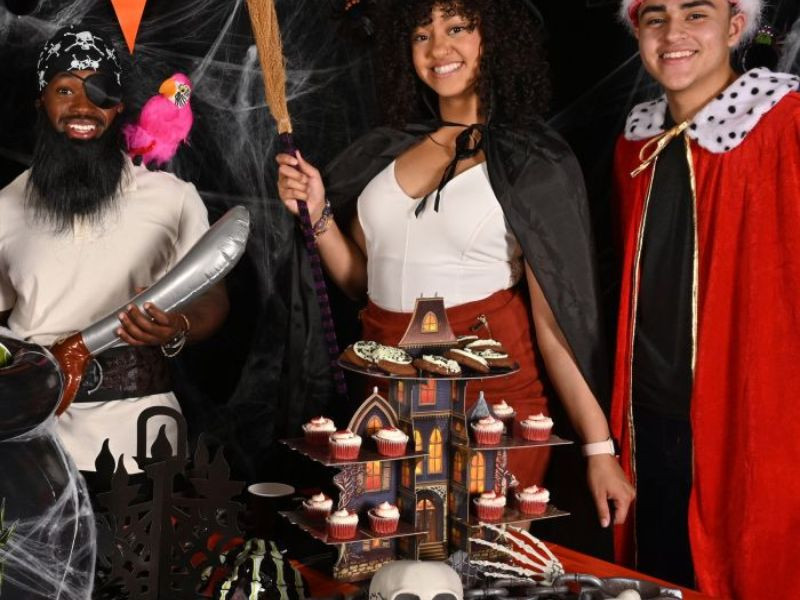 Haunted House Cupcake Stand Perfect Halloween Decor