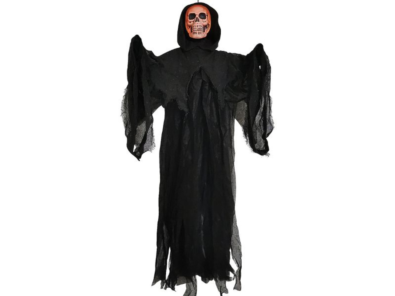 Skull Reaper Gray Light-Up | 4ft