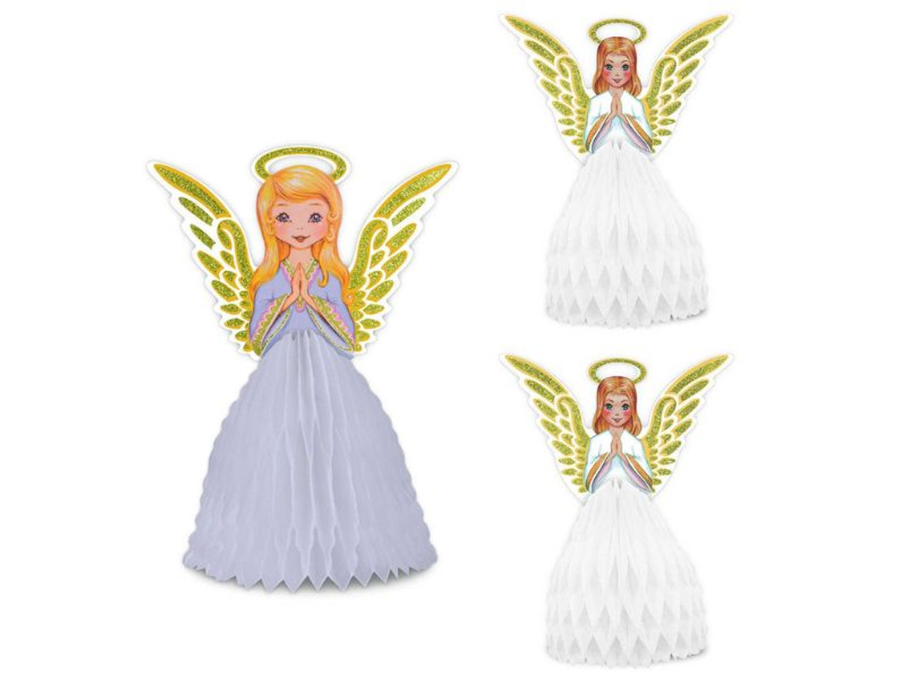 Vintage Christmas Angel Centerpiece