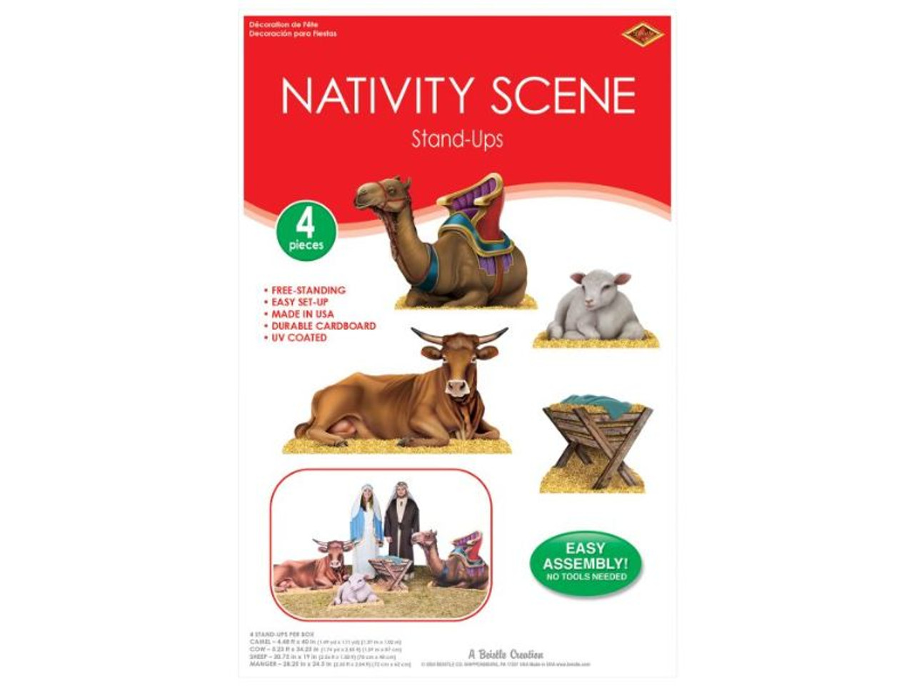 Nativity Scene Stand-Ups
