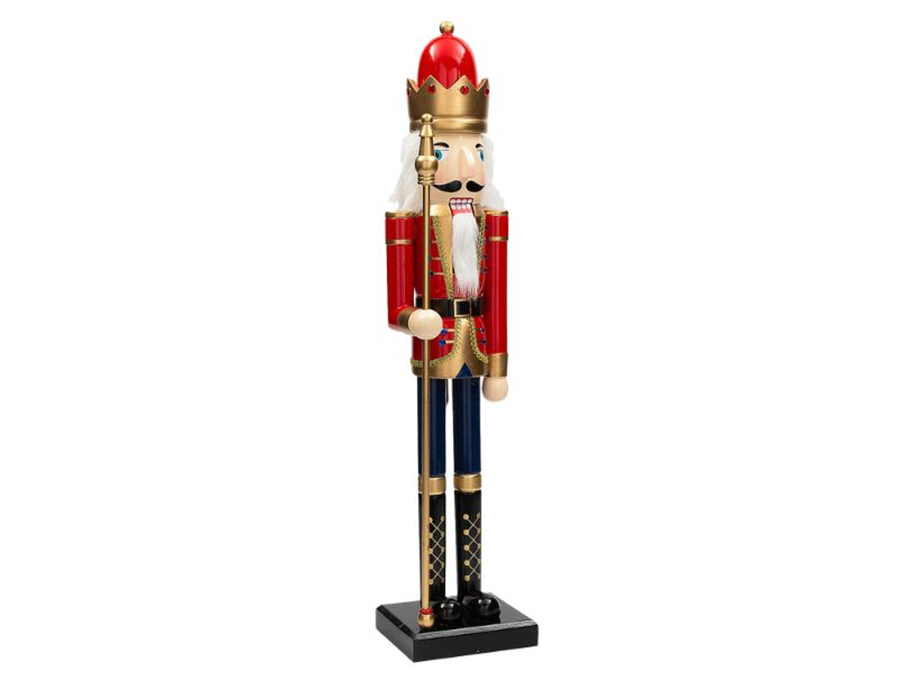 3 Ft Giant Classic Red Wood Nutcracker