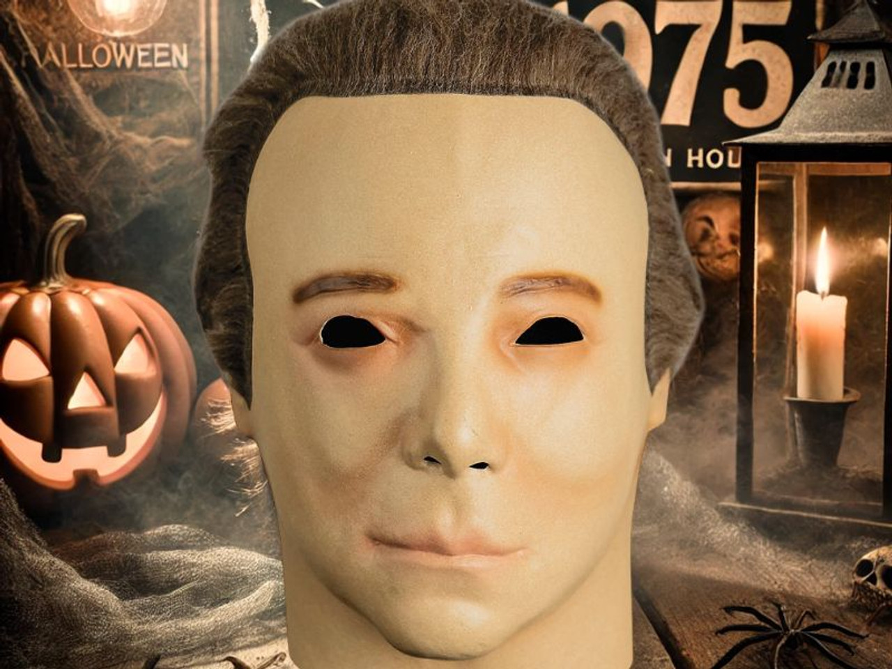 Don Post Studios 1975 Mask with Brown Hair (Replica)