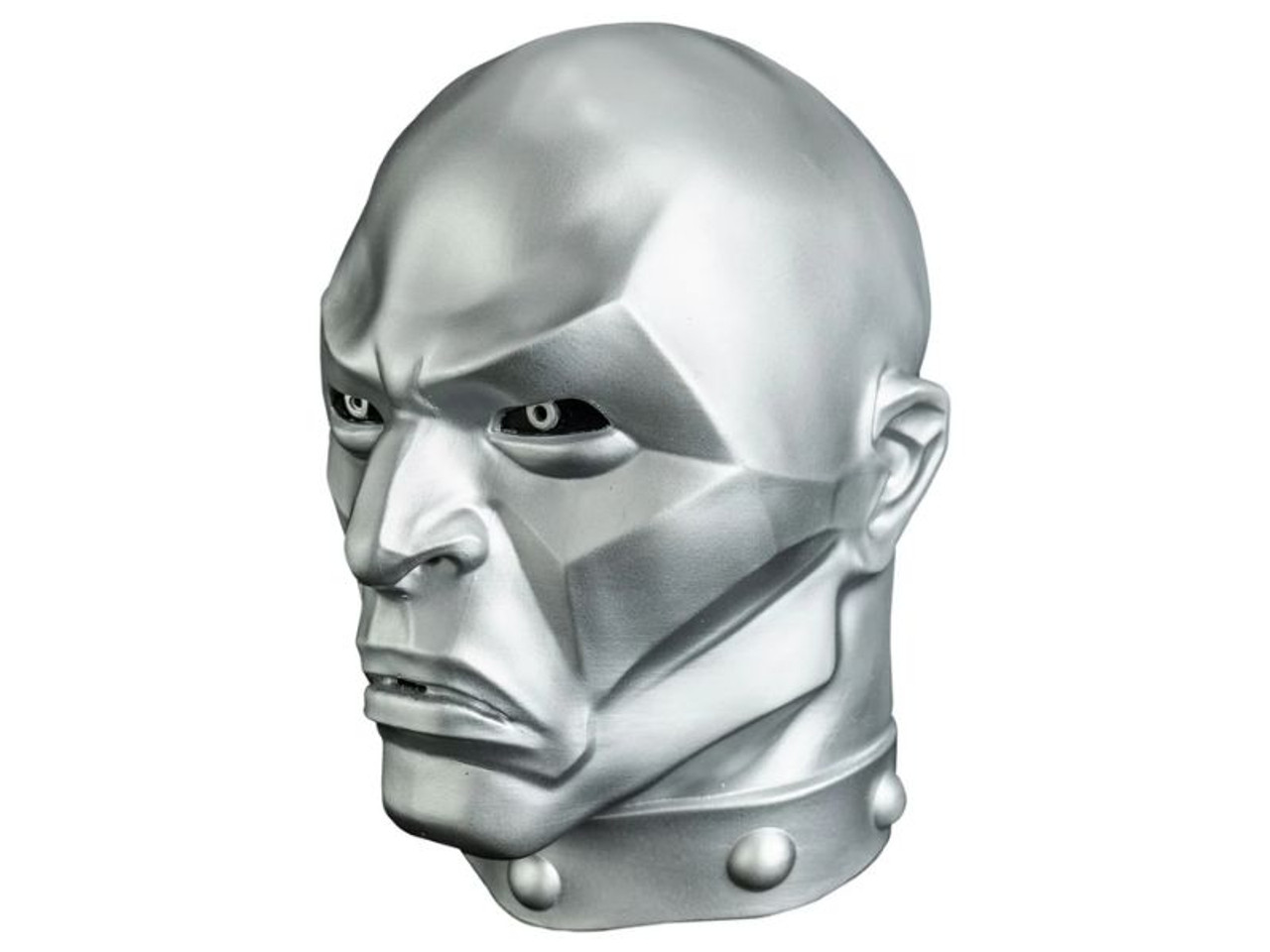 Official G.I. Joe Destro Mask - Realistic Vinyl Costume Accessory with Metallic Finish