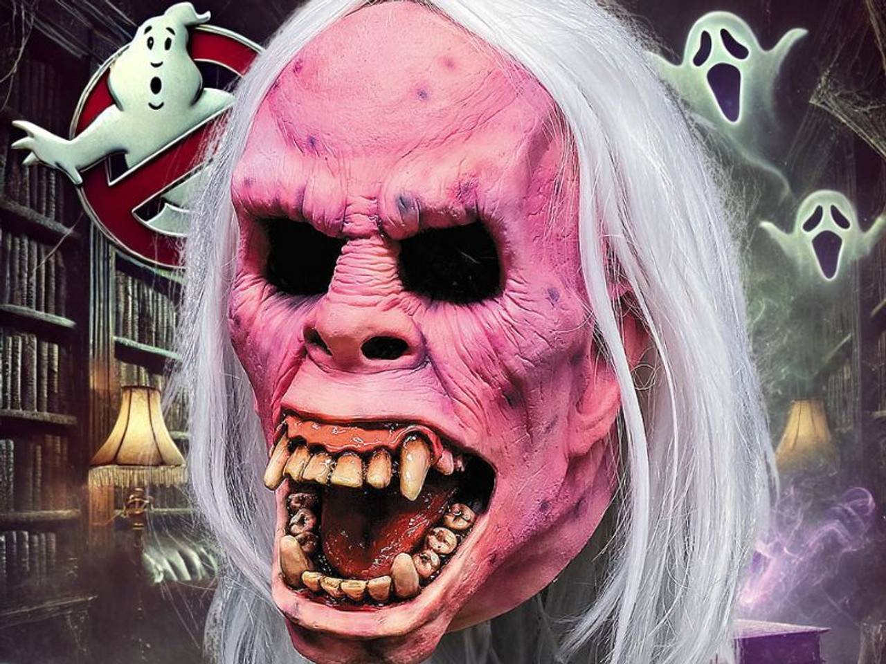 Ghostbusters Library Ghost Mask