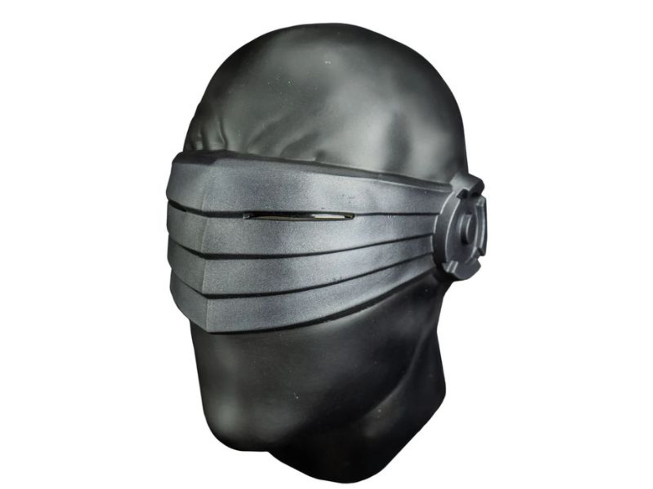 Snake Eyes Mask from G.I. Joe - Black Stealth Warrior Helmet