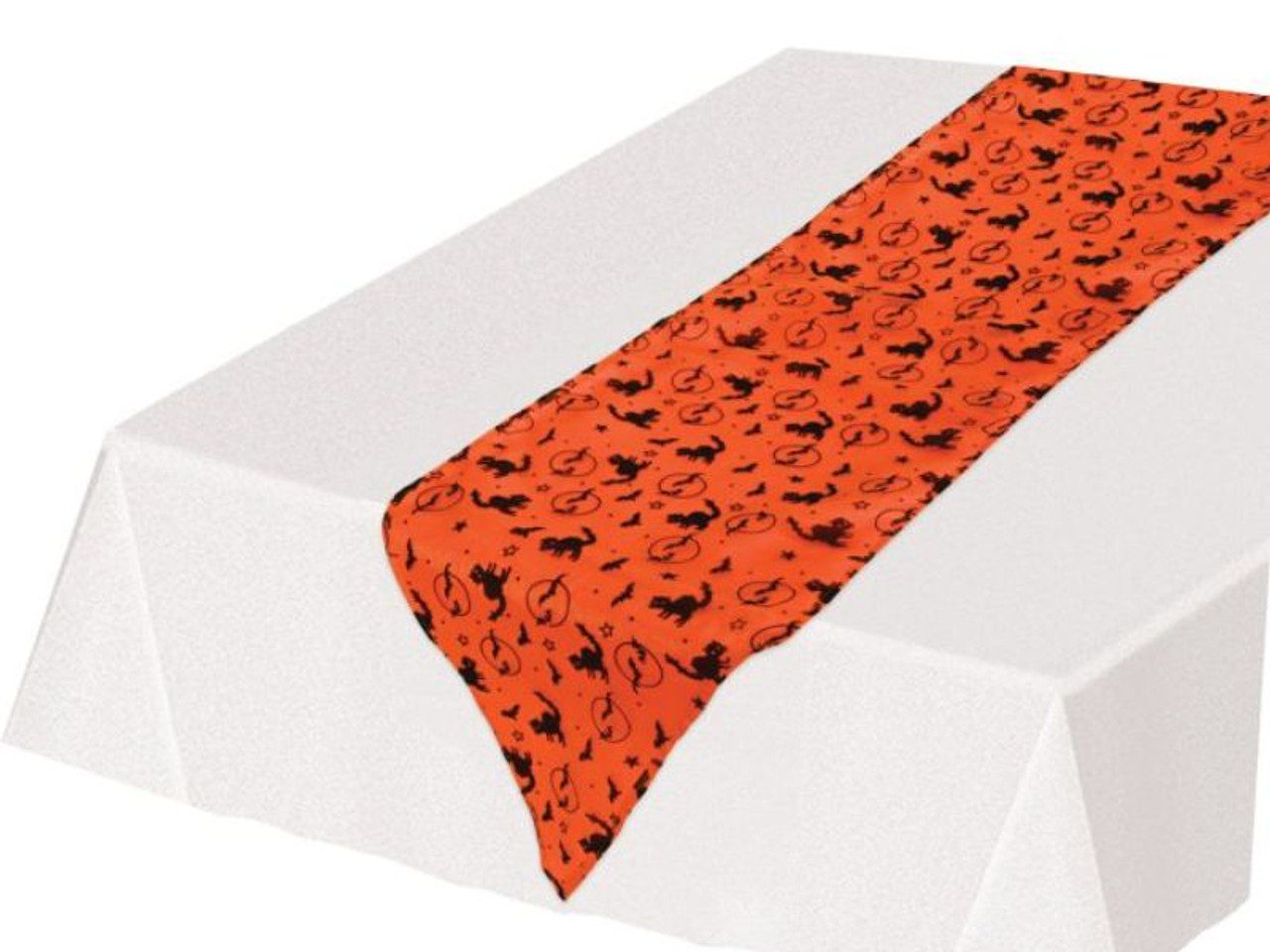 Halloween fabric table runner set - spooky table decor