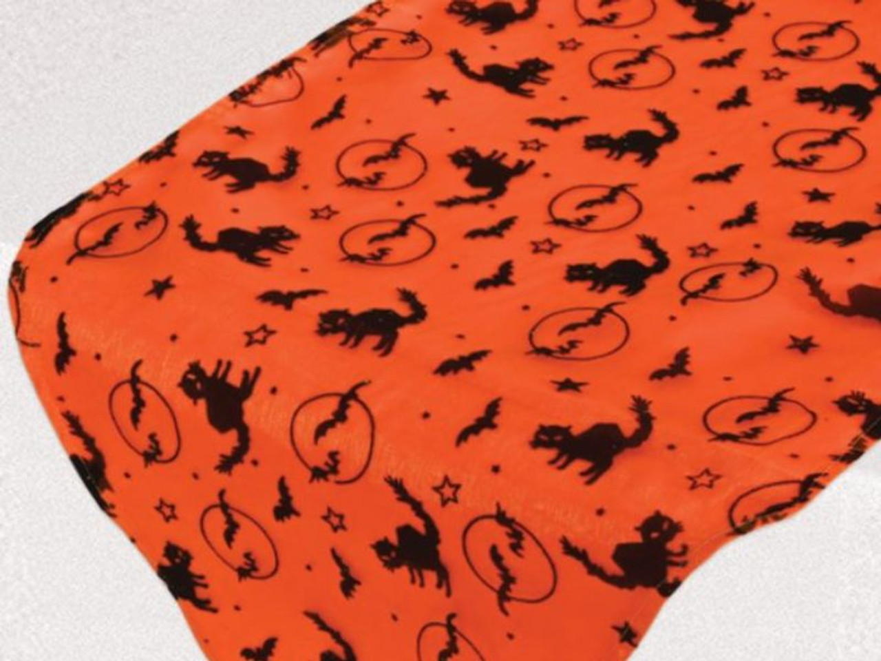 2-pack Halloween table runners - festive party decoration