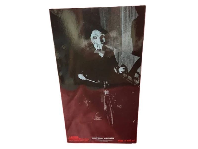 Billy人形 赤いチェック柄 Billy人形 赤いチェック柄 Saw Billy with