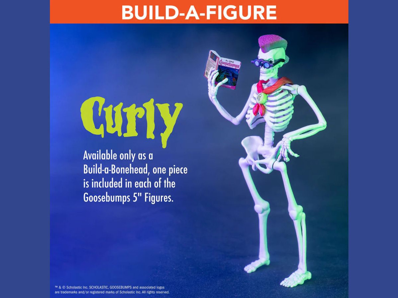 Limited edition Goosebumps Mud Monster toy with trading card







