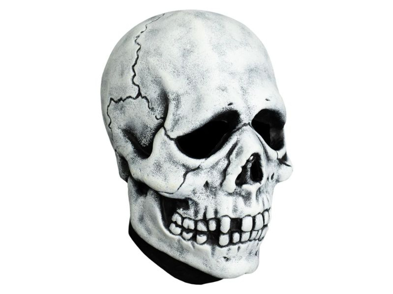 White Skull Vinyl Mask
