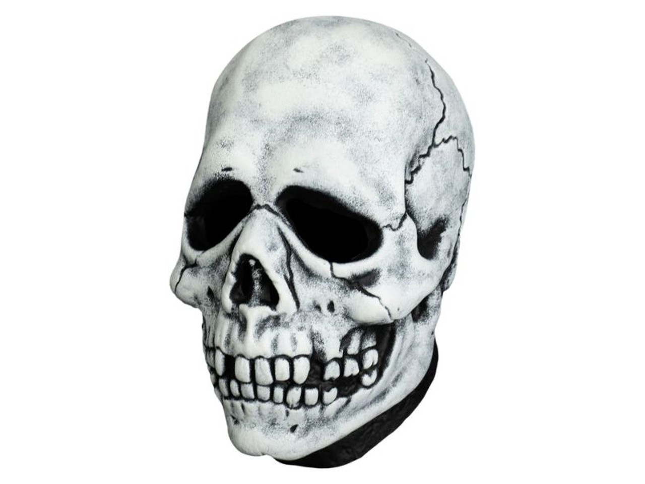 White Skull Vinyl Mask