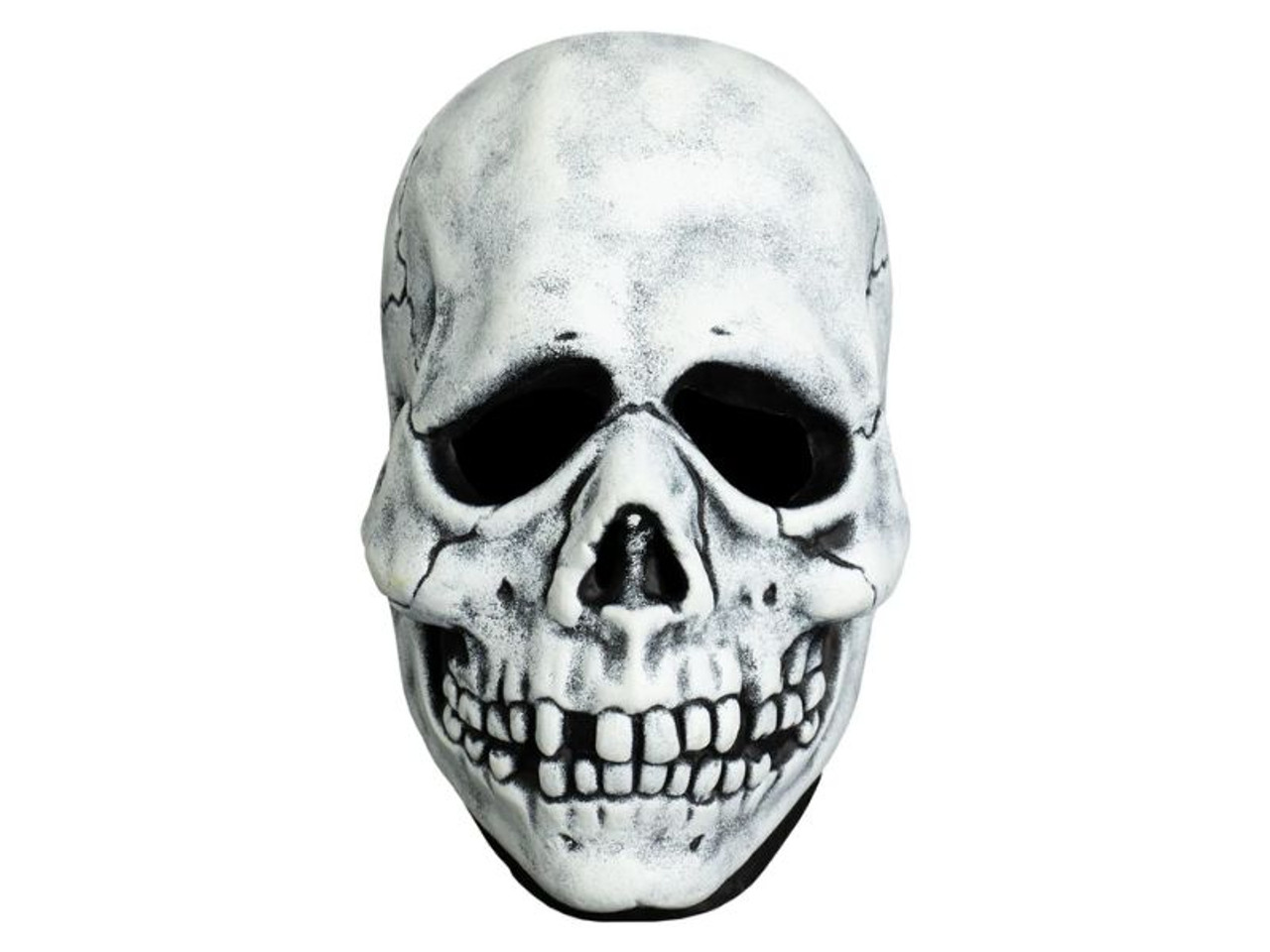 White Skull Vinyl Mask