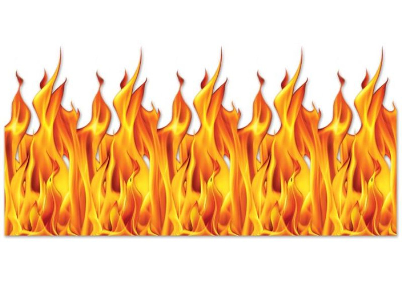 Flame Backdrop - 1 pc