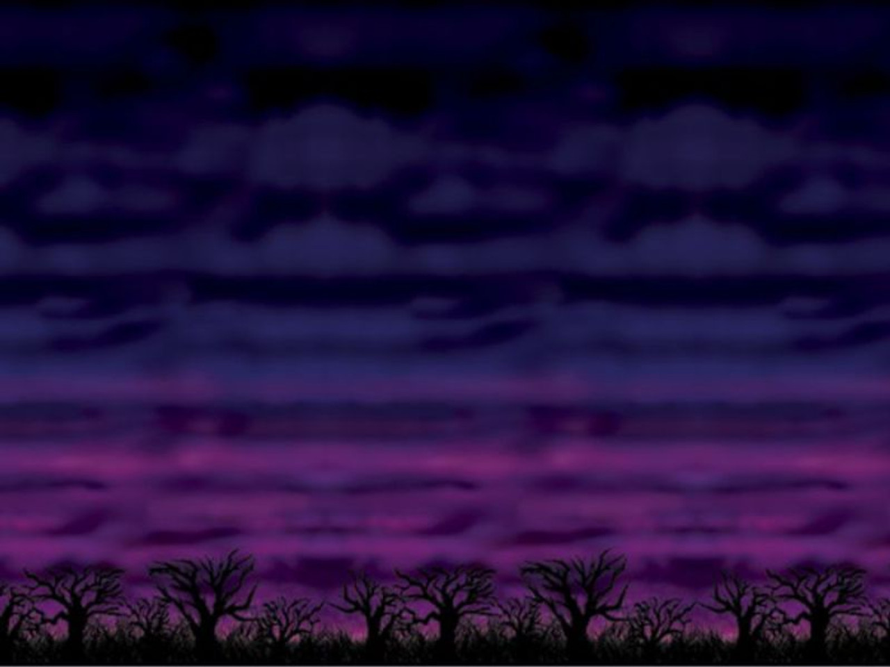 Spooky Sky Backdrop - 1 pc