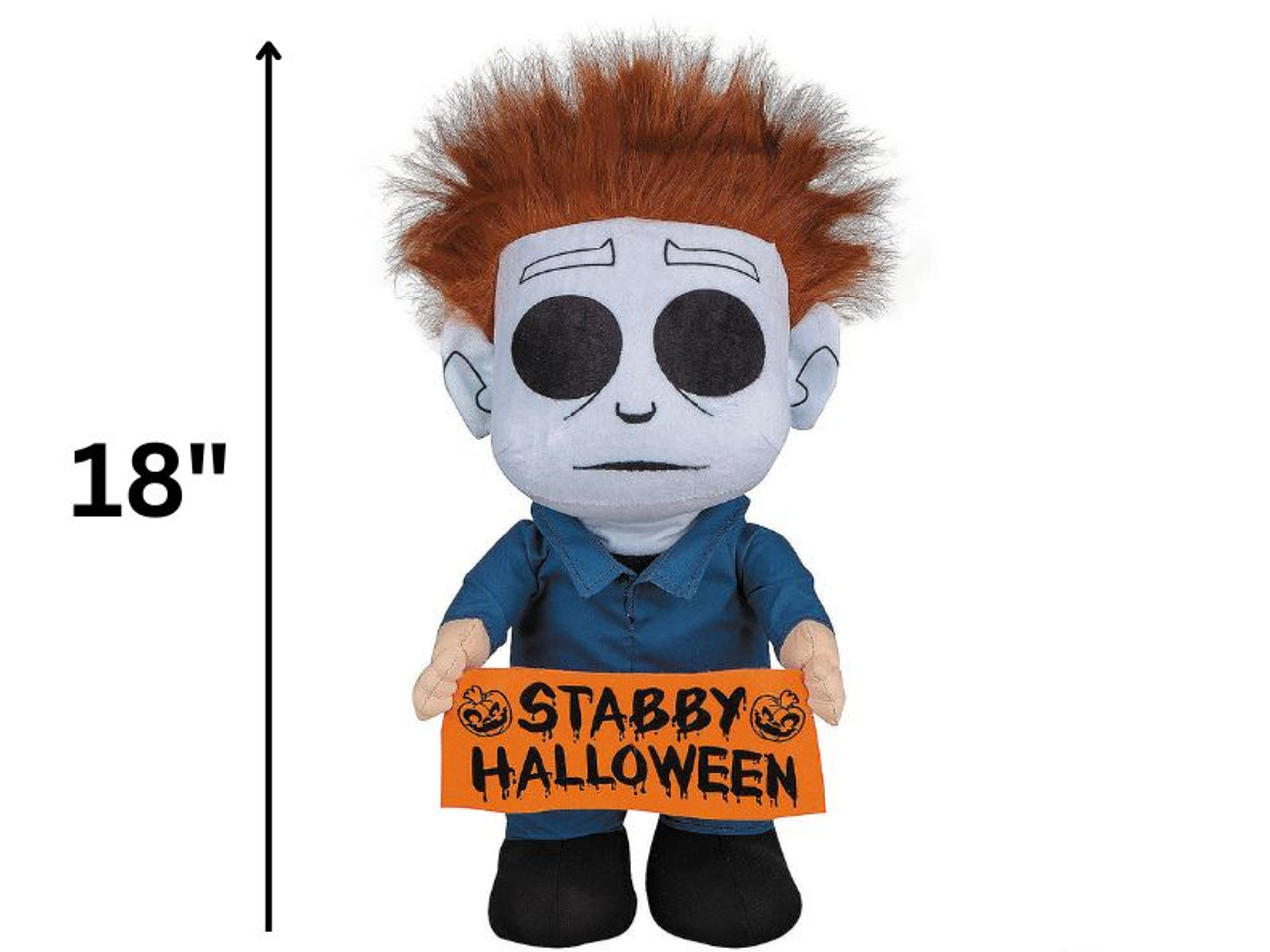 Halloween Michael Myers with Sign Tabletop