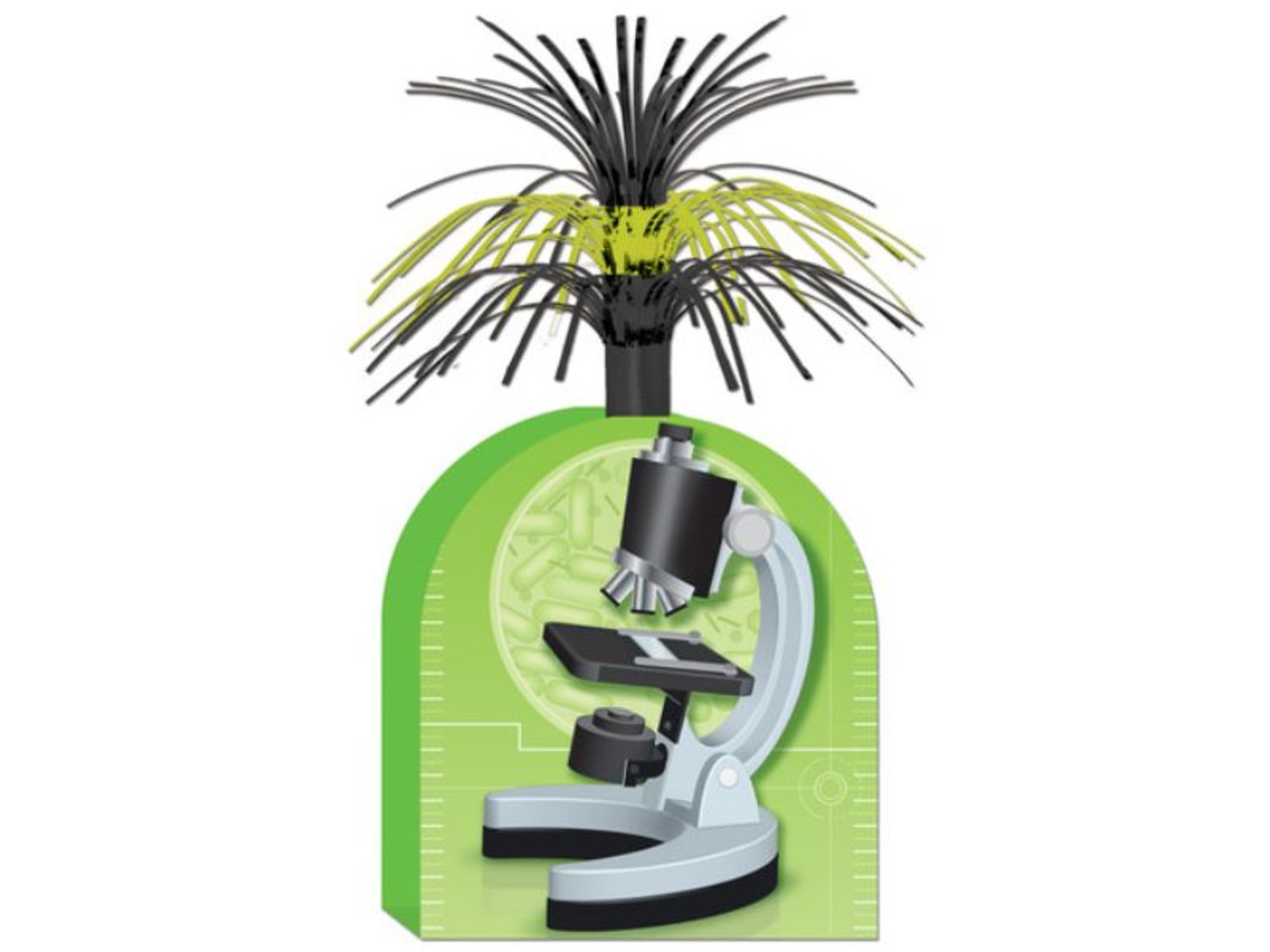 Crime Scene Investigation Microscope Centerpiece