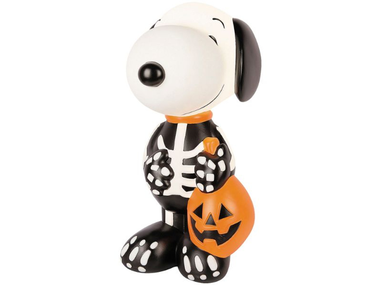 24" Peanuts Snoopy Halloween Skeleton Light-Up Blow Mold