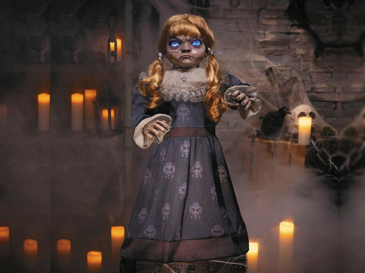 Ominous Sally Animated Doll