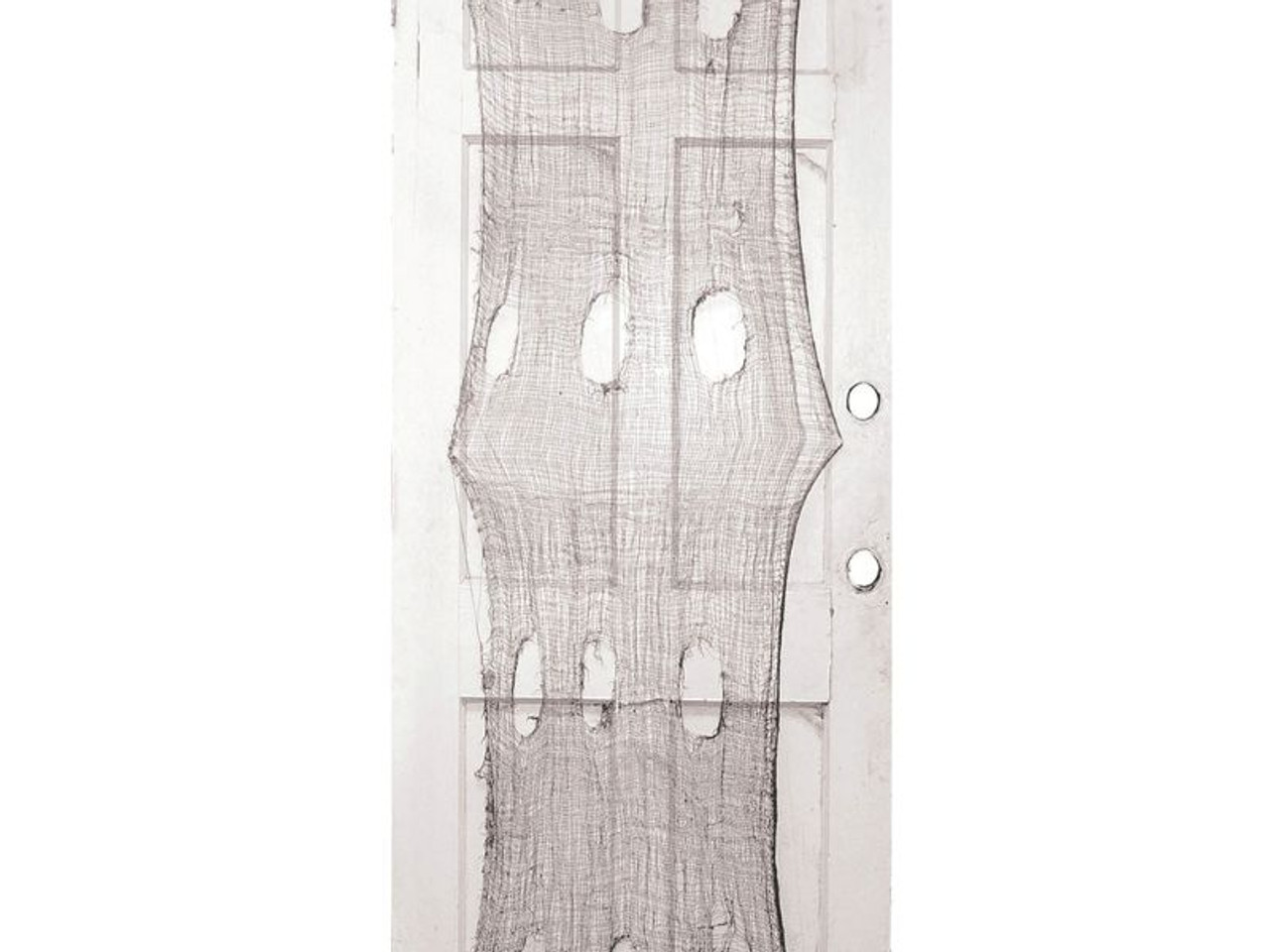 Black Creepy Door Cloth- 60" x 30"