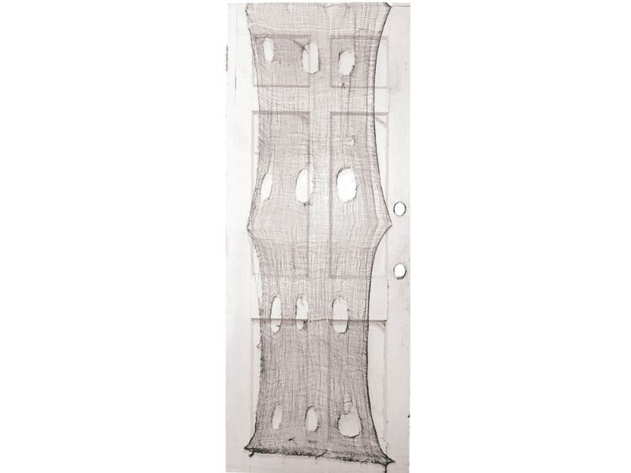 Black Creepy Door Cloth- 60" x 30"