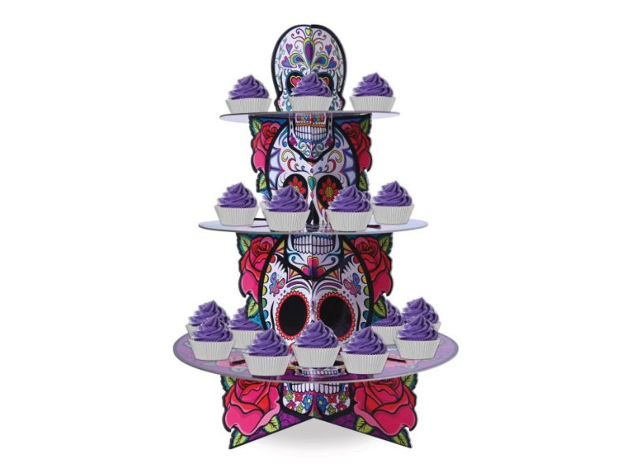 Day Of The Dead Cupcake Stand