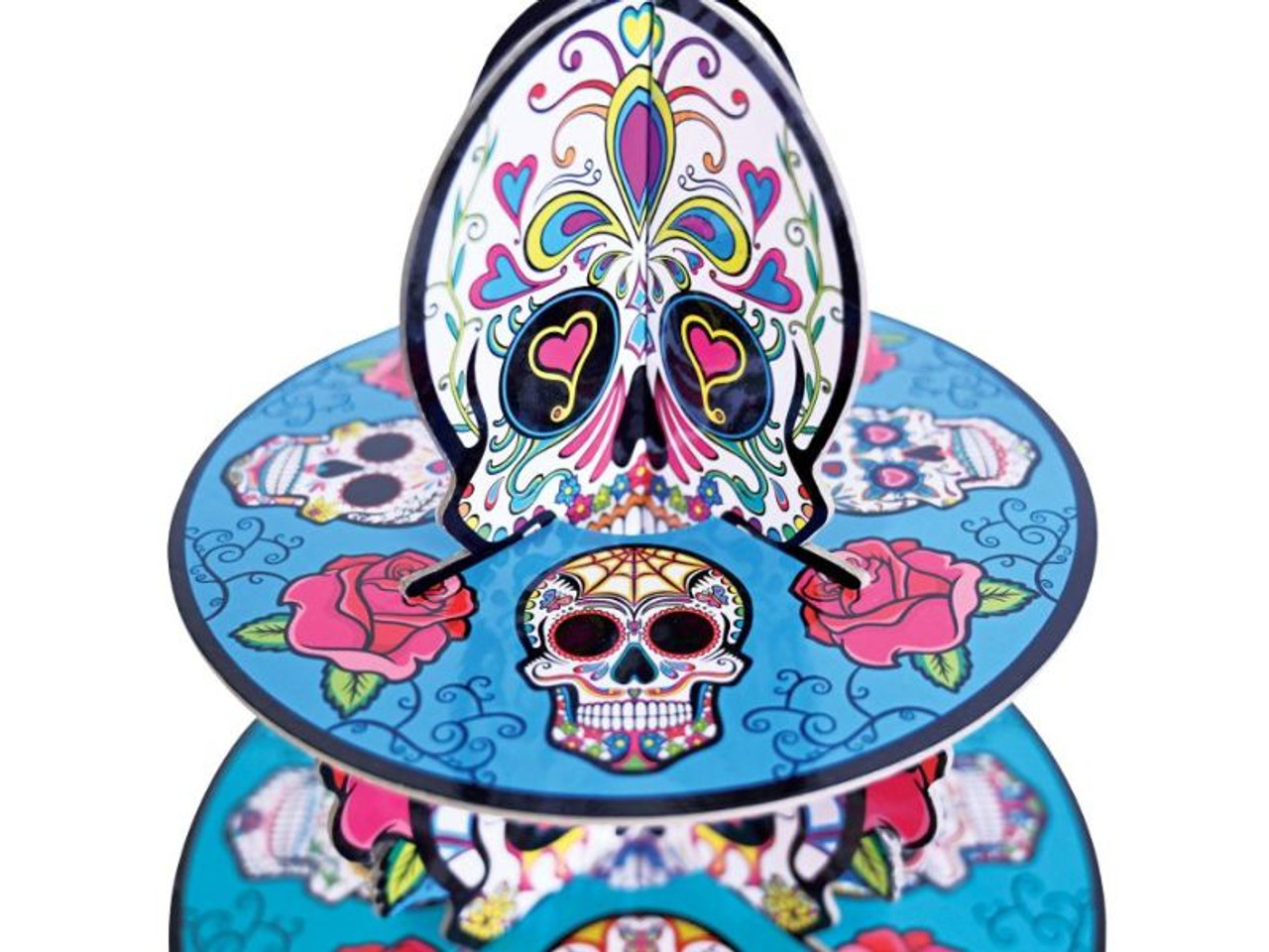 Day Of The Dead Cupcake Stand