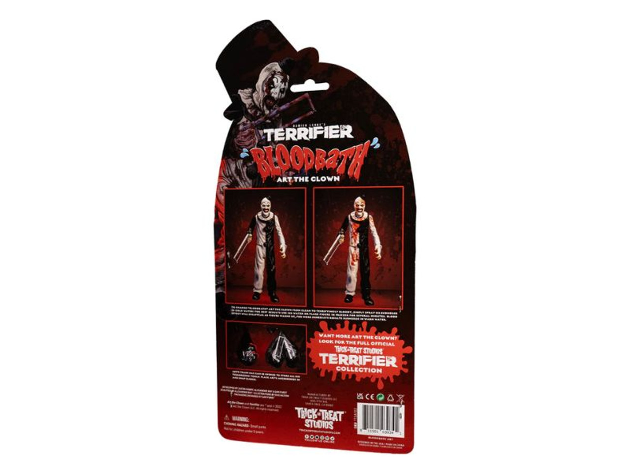 Terrifier Art the Clown Blood Bath Action Figure