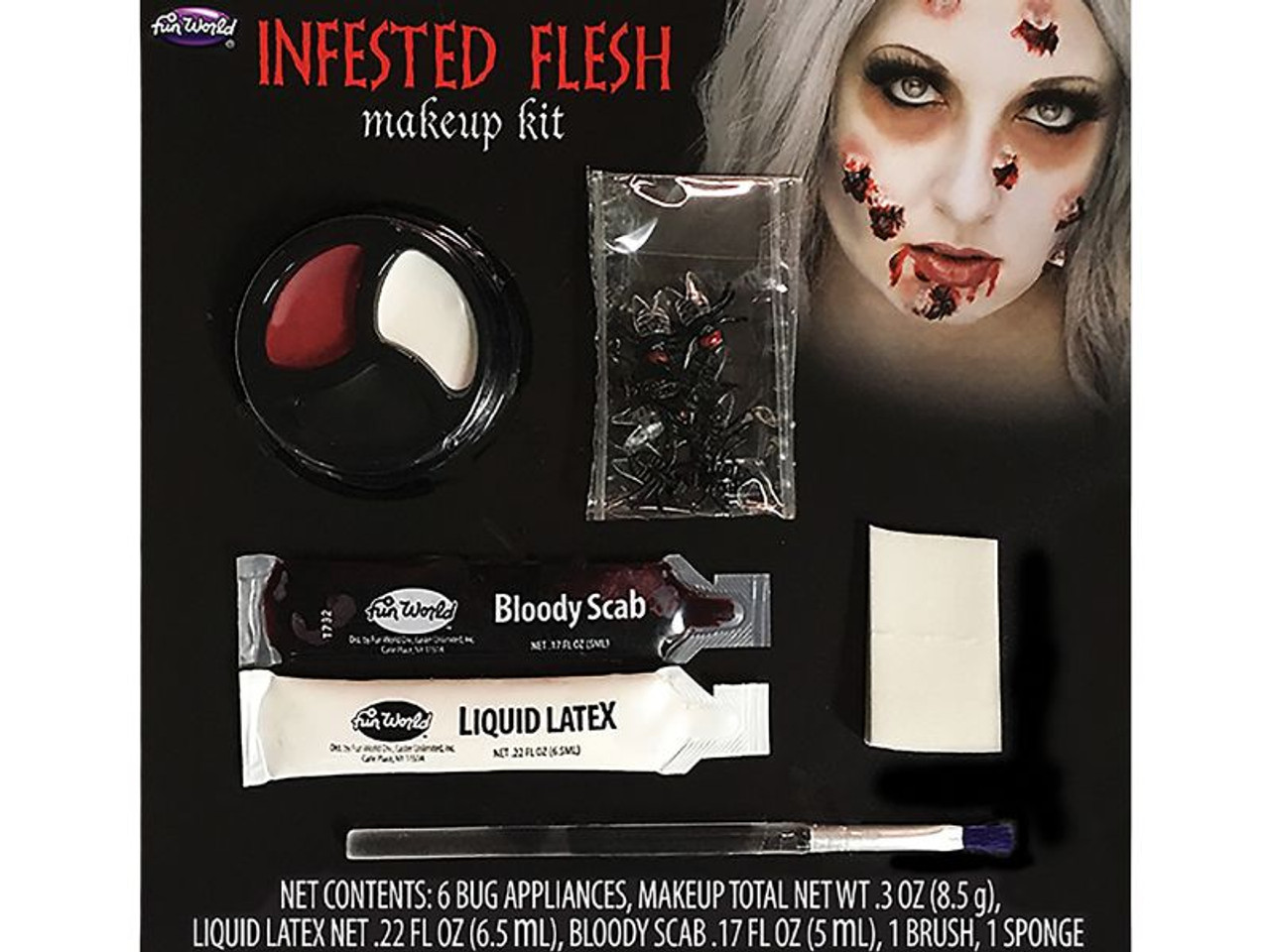 Creepy Crawlers Makup Kits Infested Flesh