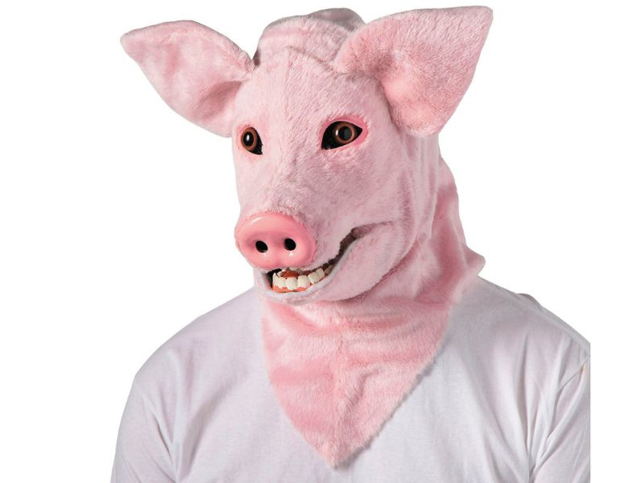 Adults Pig Moving Mouth Overhead Mask