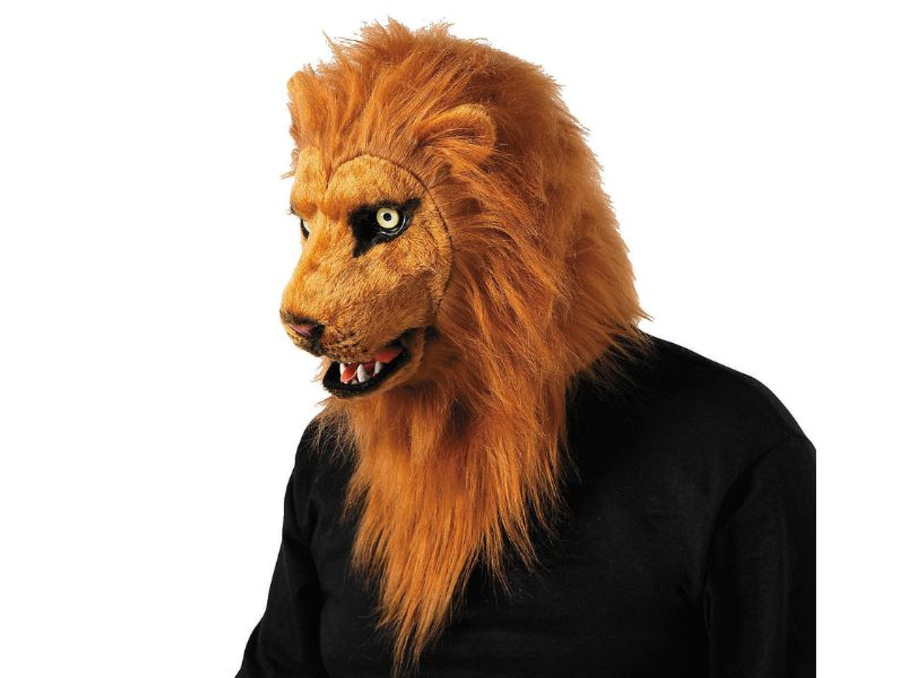 Adults Lion Moving Mouth Overhead Mask