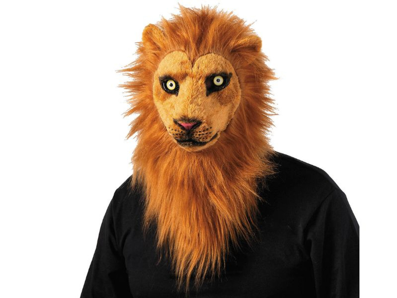 Adults Lion Moving Mouth Overhead Mask