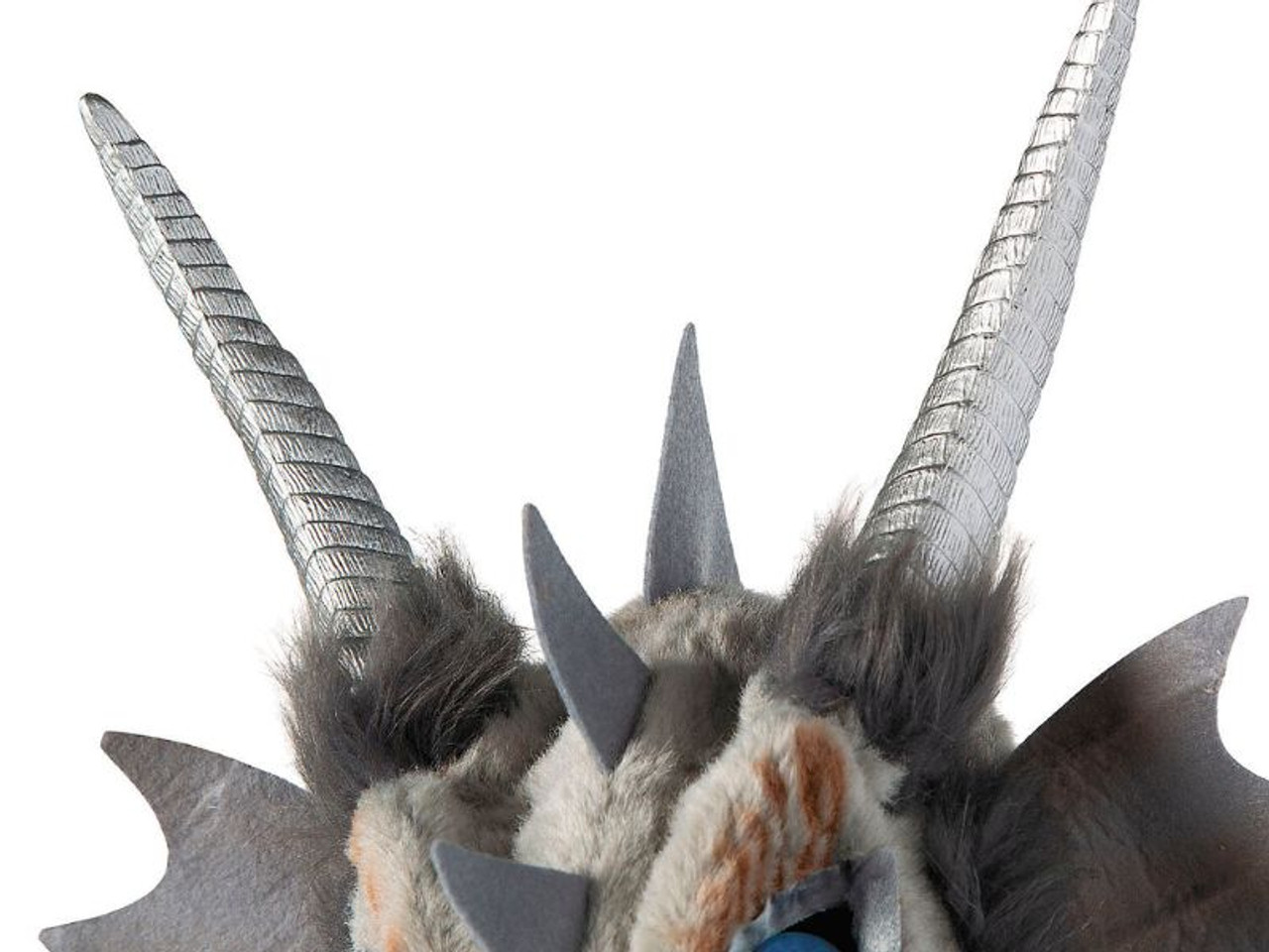 Adults Gray Dragon Moving Mouth Overhead Mask