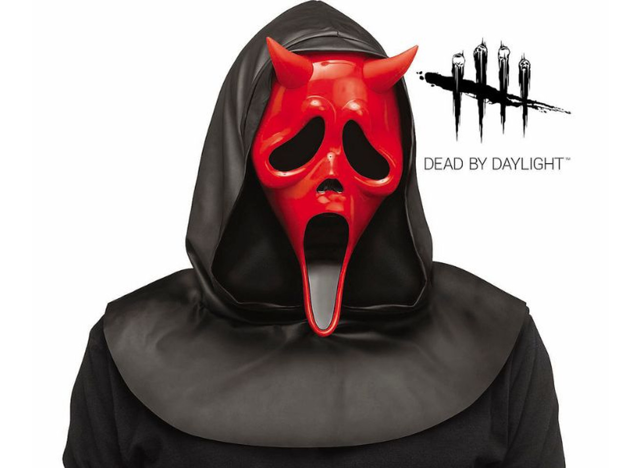 Dead By Daylight Red Devil Ghost Face Mask