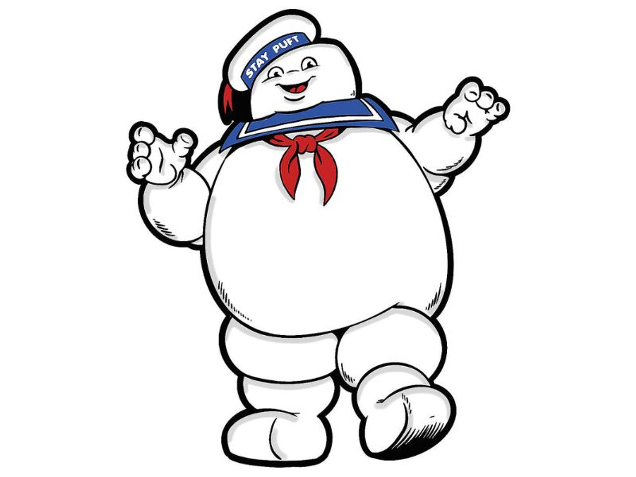 Ghostbusters Stay Puft Marshmallow Man Enamel Pin