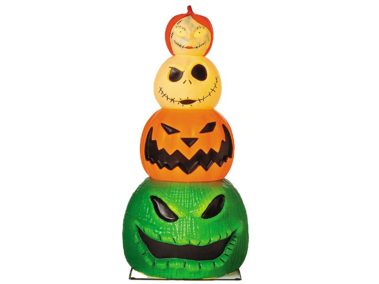 Light-Up The Nightmare Before Christmas Pumpkin Stack
