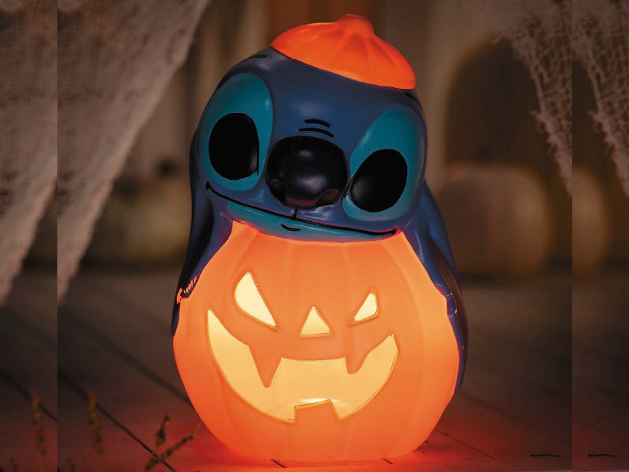 Light Up Stitch Pumpkin Stack