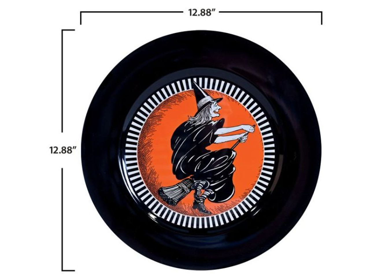 Classic Halloween witch tray for serving snacks or treats