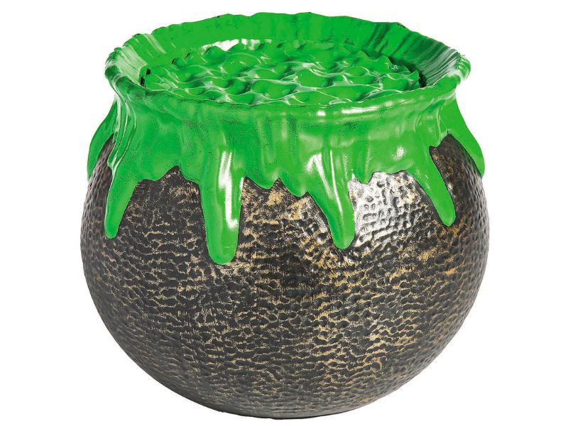 Light up witch cauldron prop for haunted house or Halloween party decor