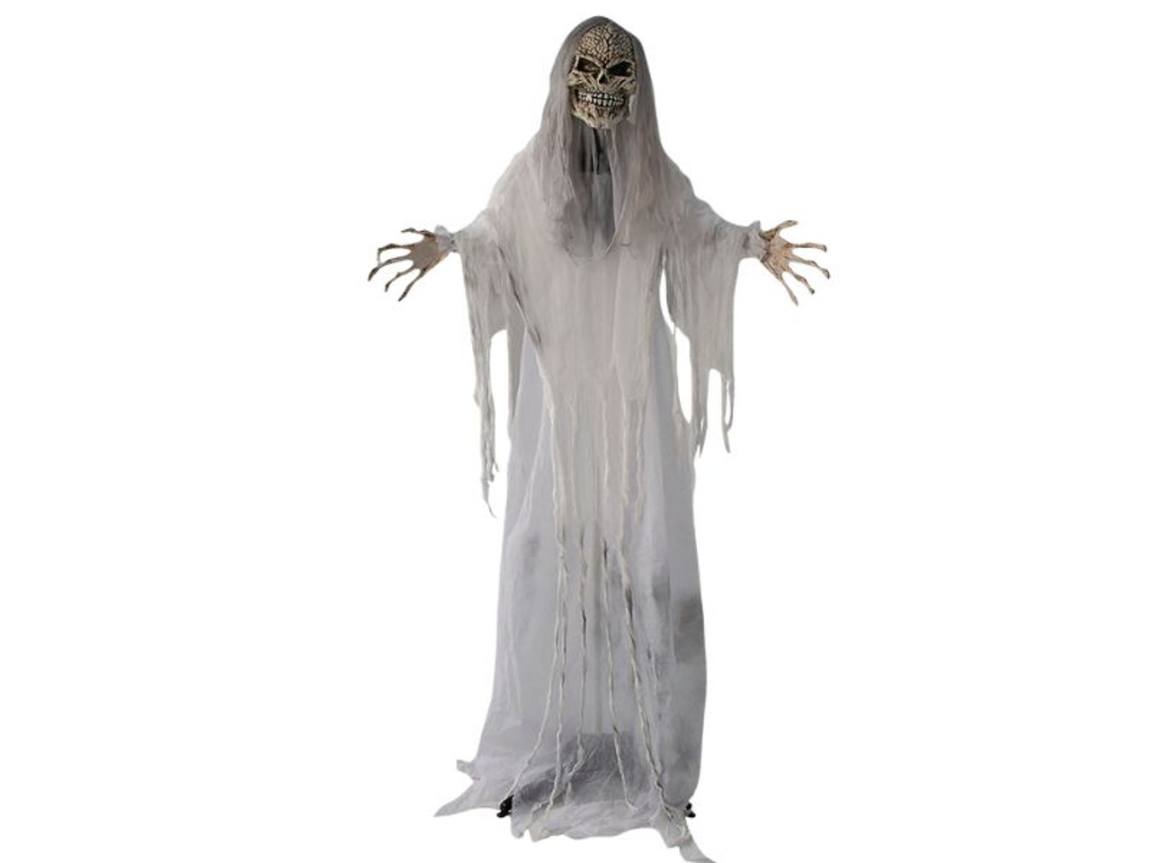 Sonic Standing Gray Skeleton Reaper - 5 Ft. 6"