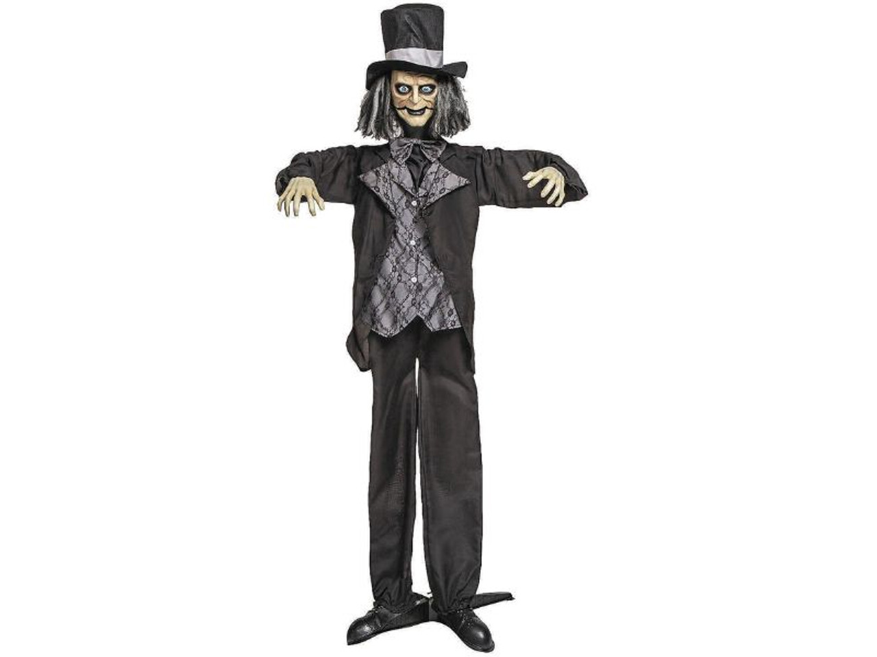 6 Ft Pop-Up Animated Jaw Groom Prop - Standing Halloween Decoration