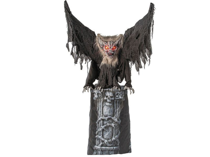 Animated Gargoyle - 4 Ft. 9 In - Light-Up Halloween Decoration