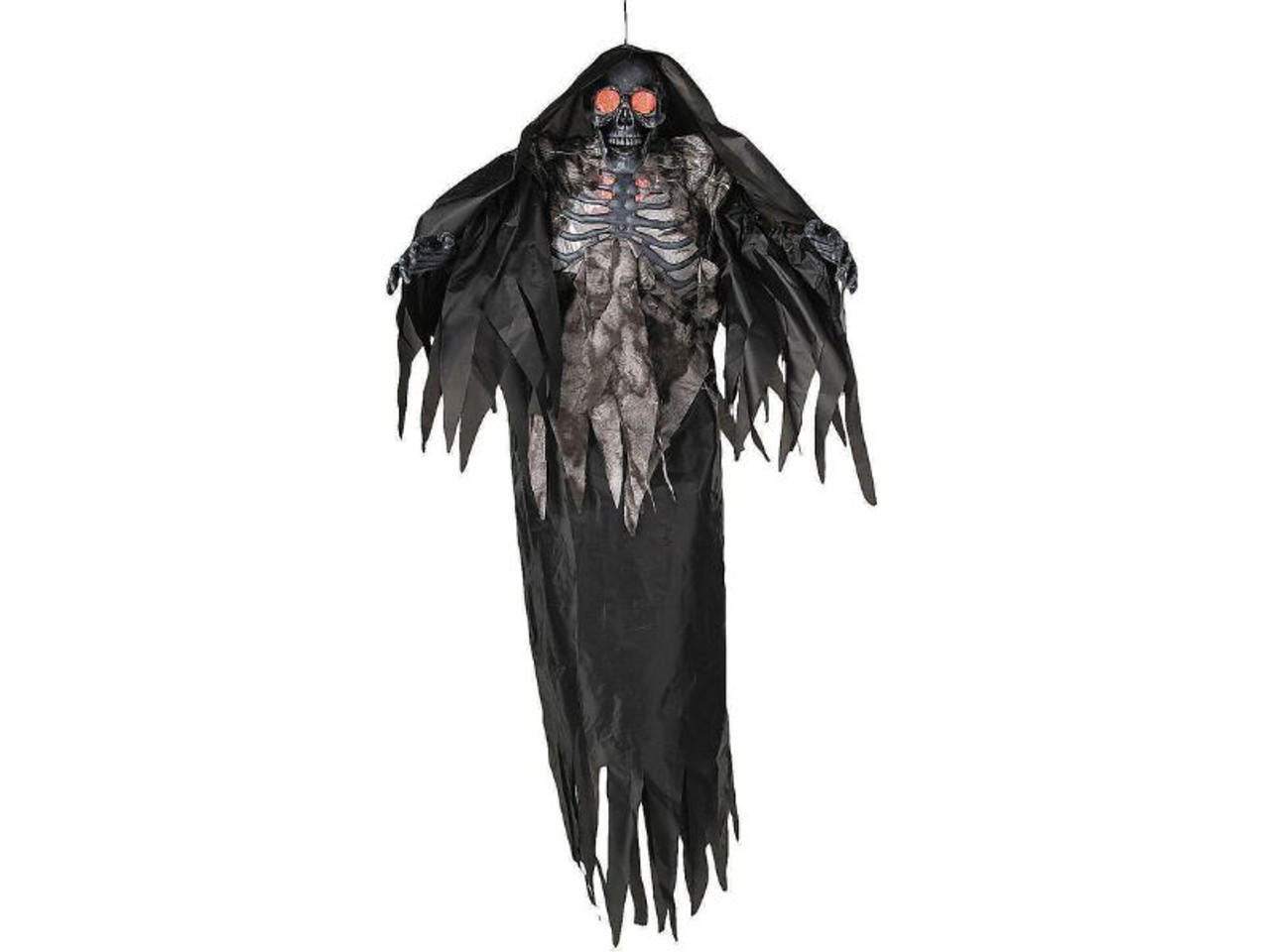 Grim Reaper - 5 Ft. 4 In - Hanging Light-Up Halloween Prop