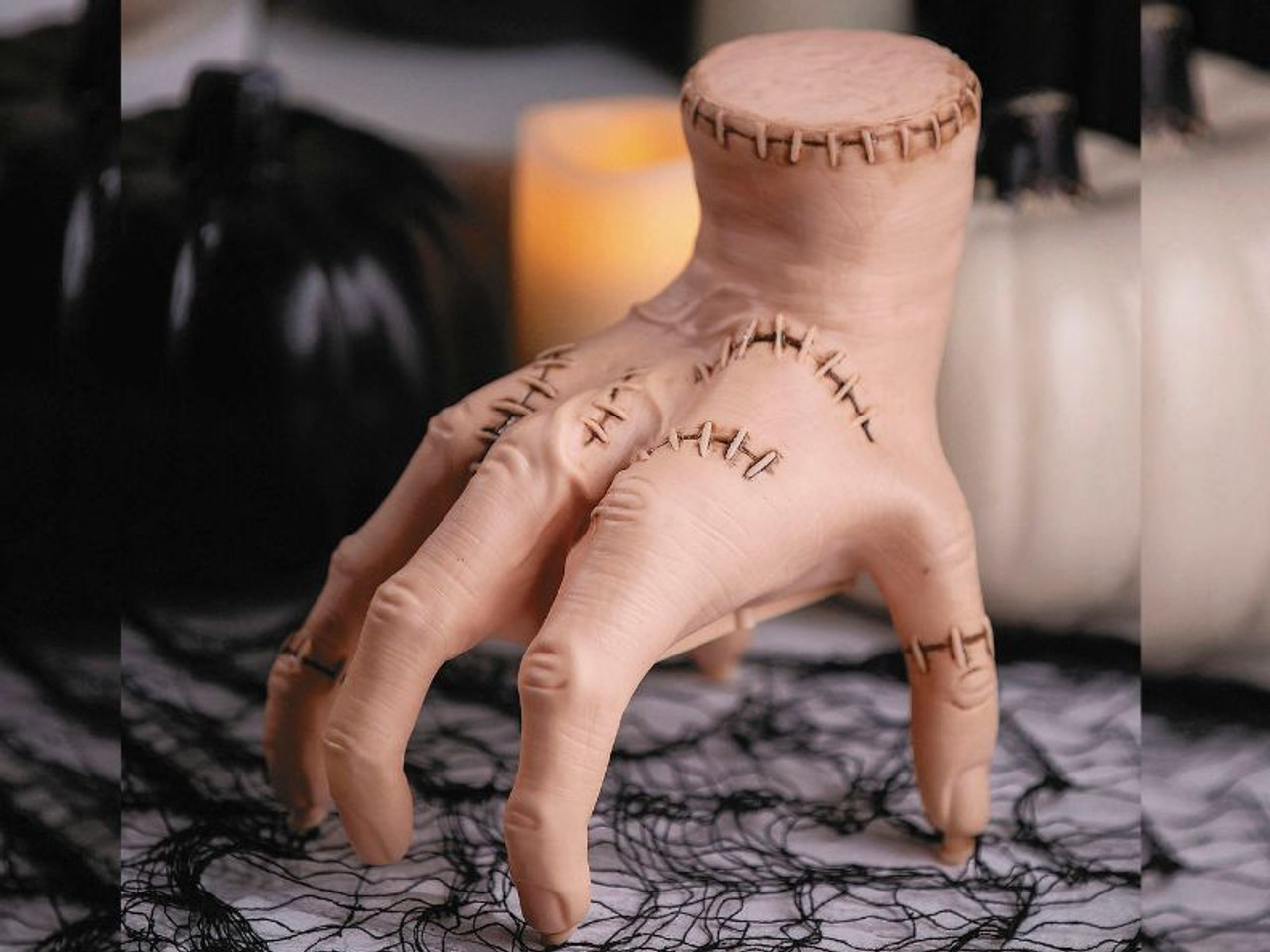 Animated Crawling Hand - 7 In - Sound-Activated Halloween Prop