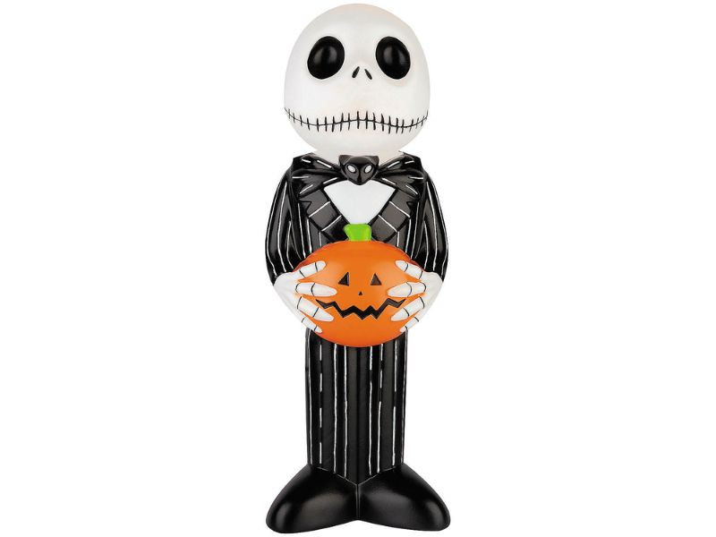Jack Skellington with Pumpkin - 24 In - Light-Up Halloween Blow Mold
