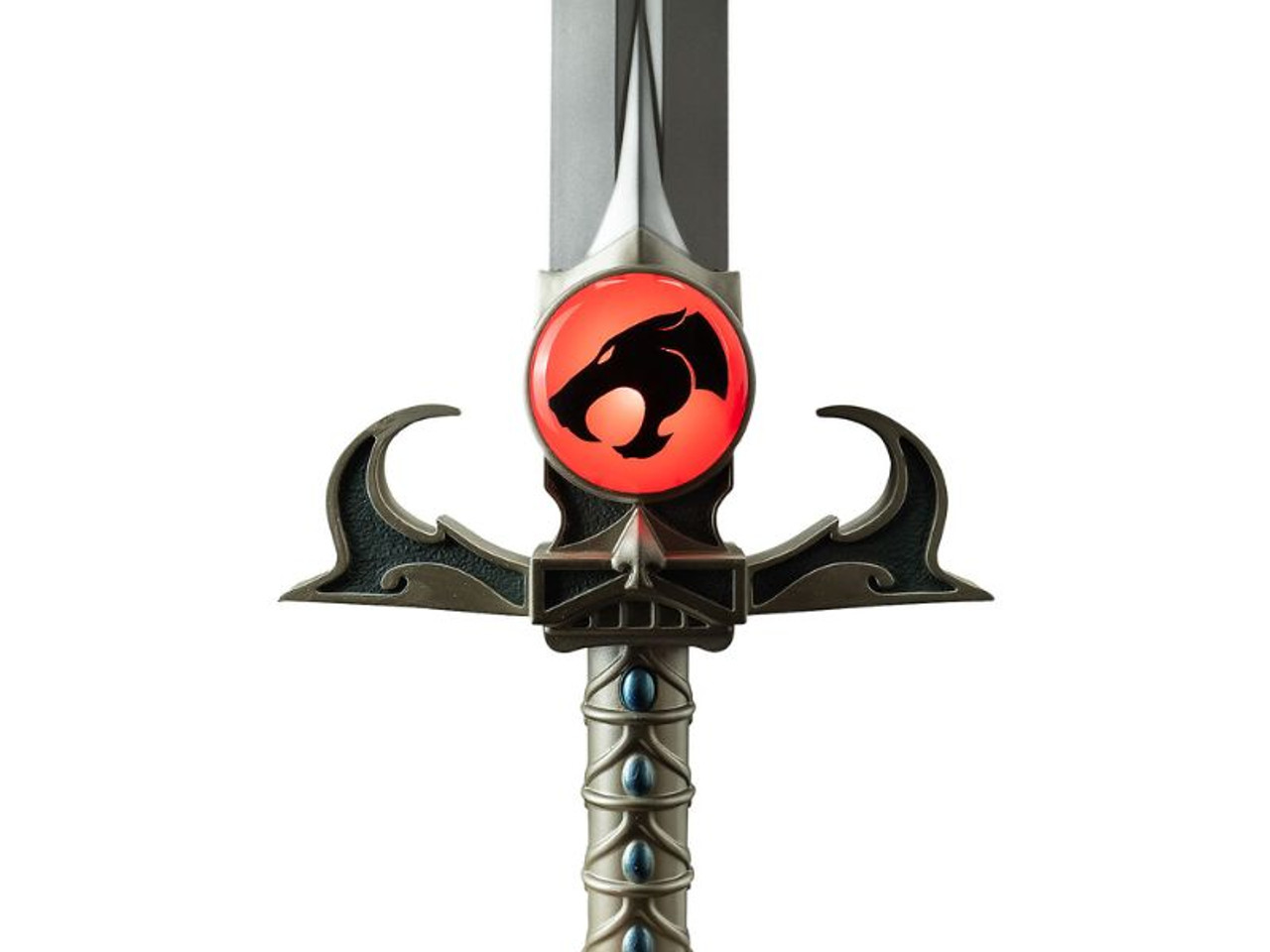 Cosplay Sword of Omens with glowing Eye of Thundera in hilt Cosplay Sword of Omens with glowing Eye of Thundera in hilt