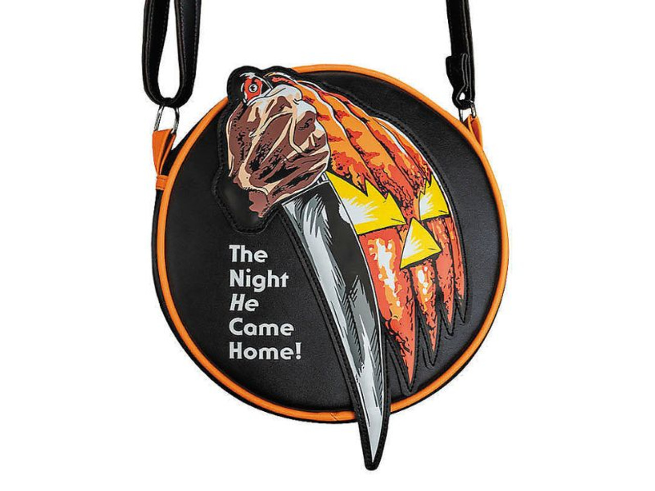 Halloween 1978 poster knife vegan leather bag collectible purse