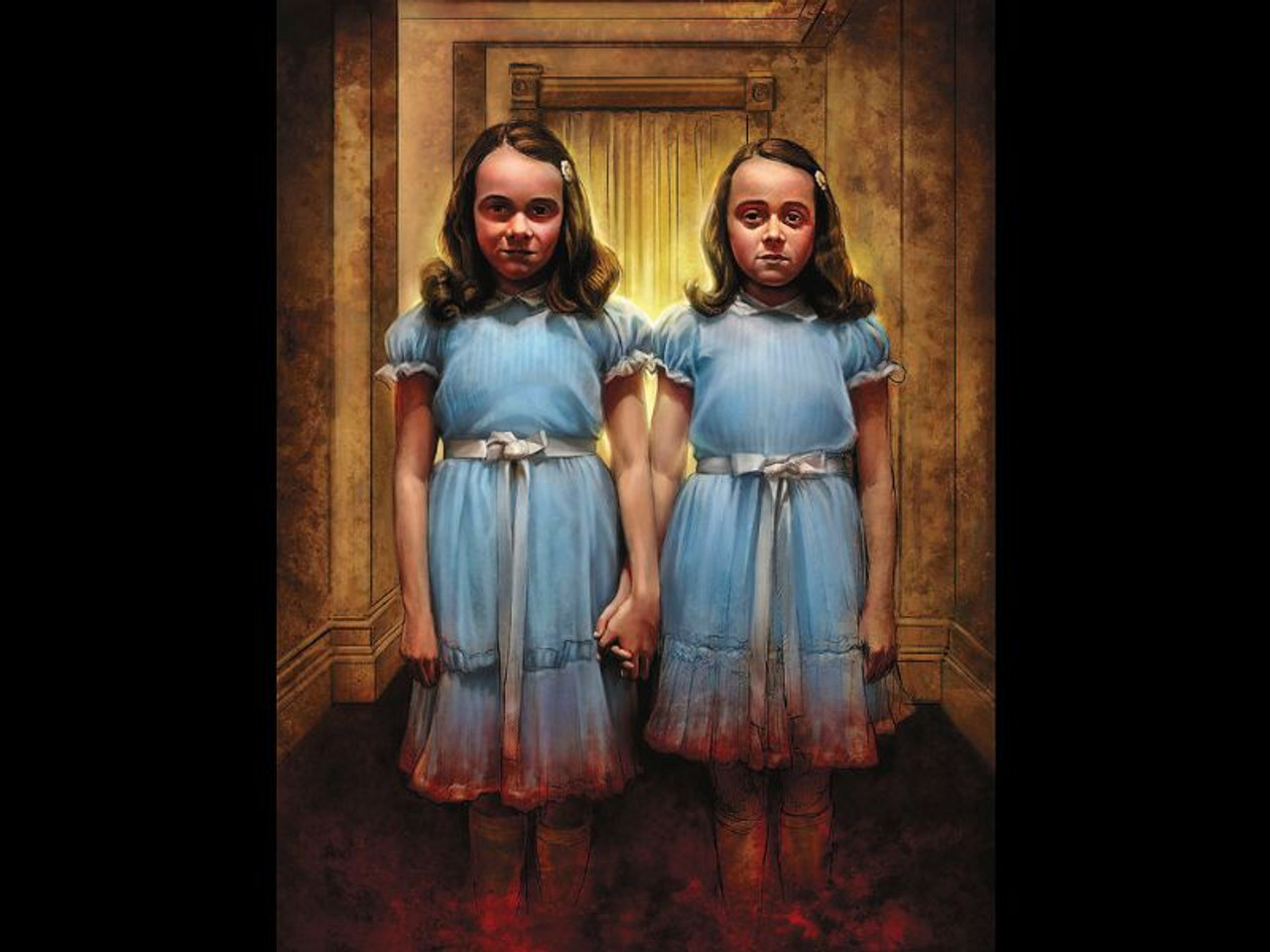 18" x 24" Stephen King's The Shining* The Grady Twins Jigsaw Puzzle - 500 Pc